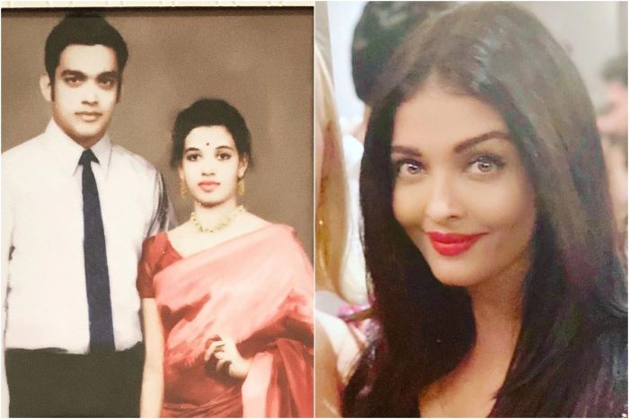 aishwarya rai with her beautiful vrinda rai