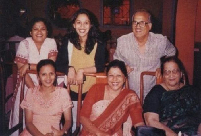 madhuri-dixit-family