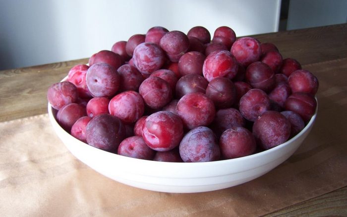 plums