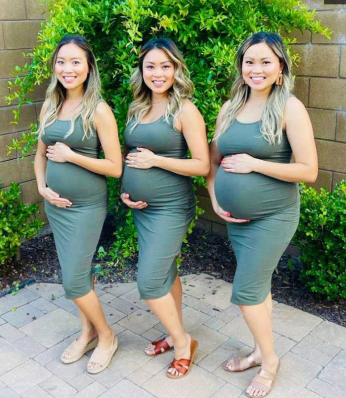 California Triplets Sisters Became Pregnant At Same Time 4 7 21 1