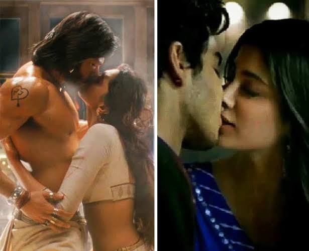 Kissing Scene In Bollywood