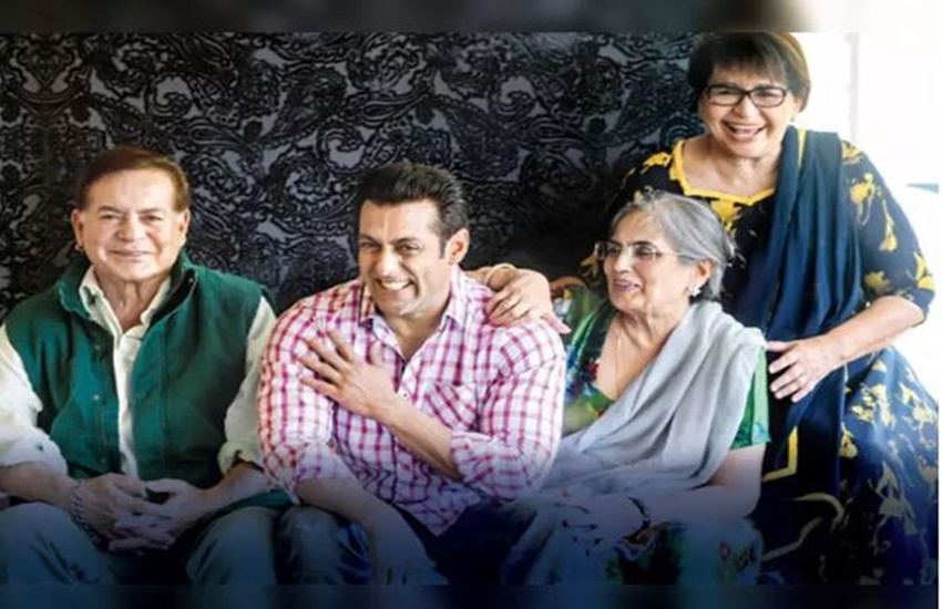 Salman Khan And His Mother salma