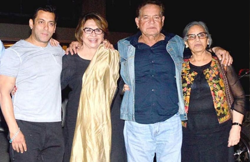 Salman Khan And His Mother salma