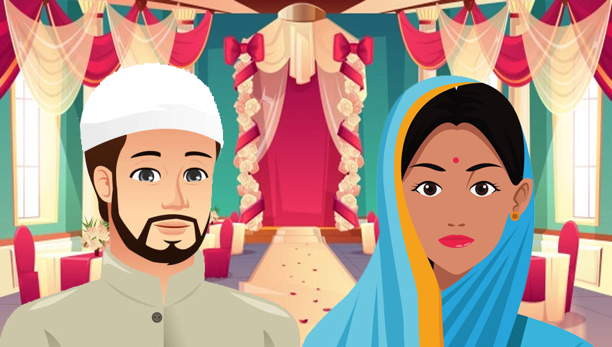 muslim man and hindu woman