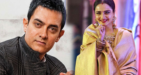 aamir khan and rekha