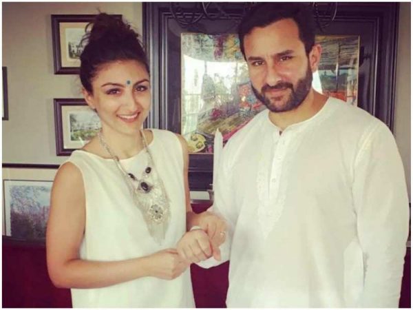 Saif Ali Khan and Soha Ali Khan