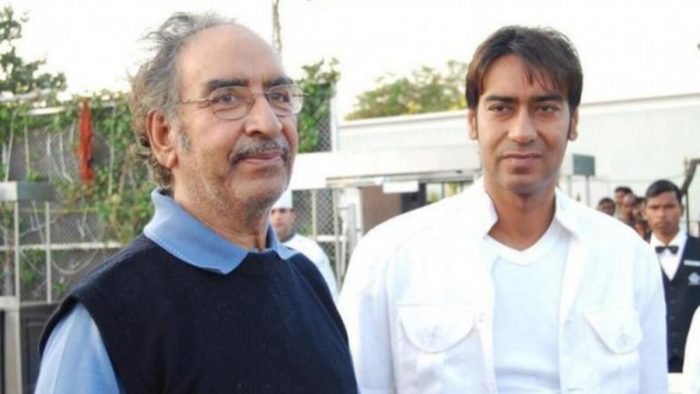 ajay devgan with father