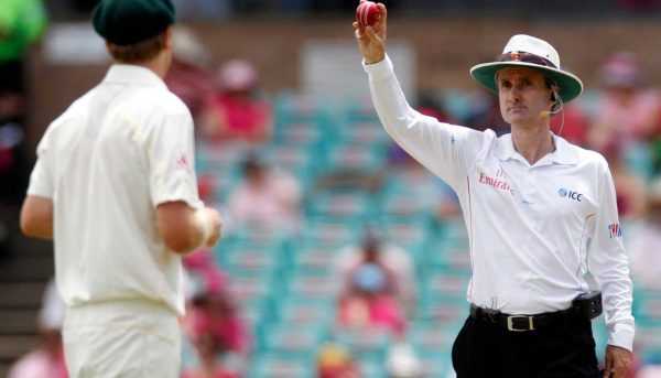 cricket umpire wide ball signal