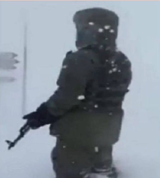 indian army in snow