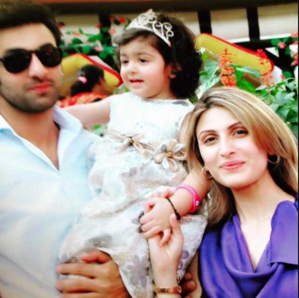 riddhima kapoor and ranbir kapoor