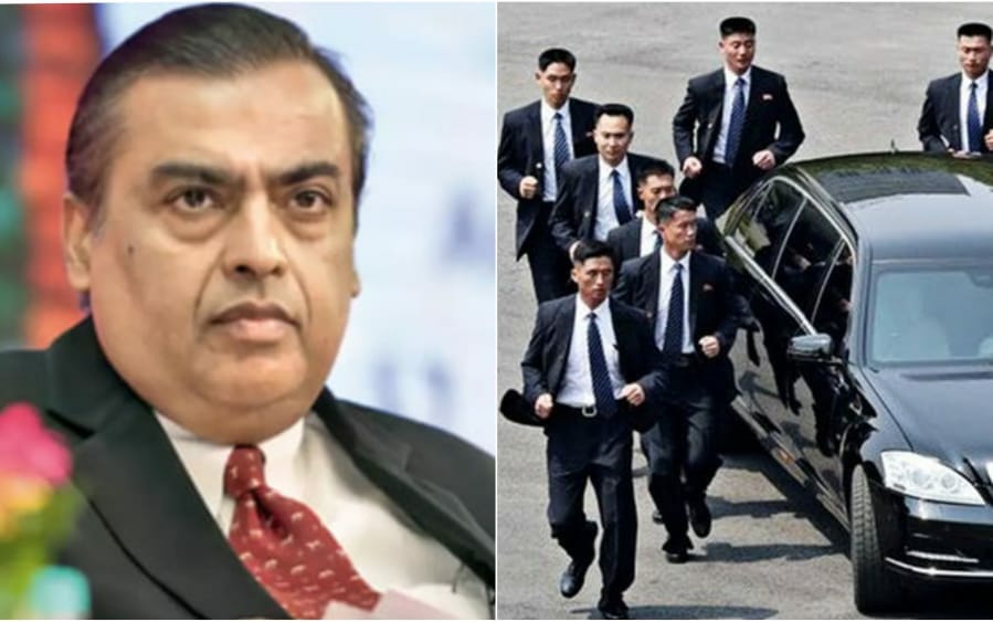 mukesh ambani z+ security