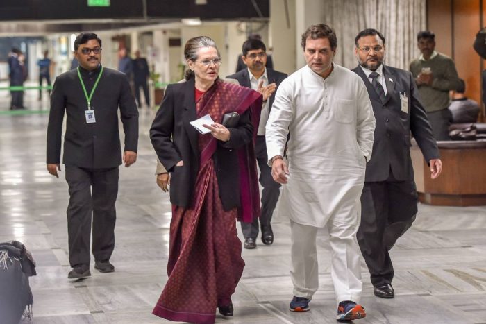 sonia gandhi and ed