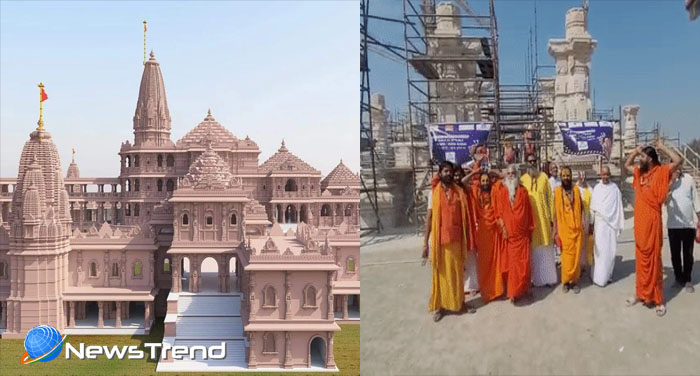 Exclusive View Of Construction Of Ram Temple In Ayodhya Released How My XXX Hot Girl